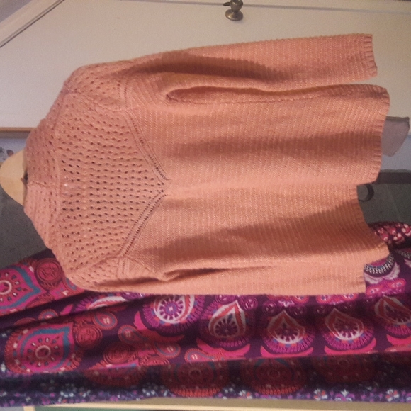 O'Neill Boho Sweater XS Cardigan Coral - Picture 5 of 5